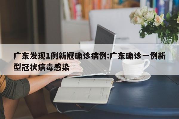 广东发现1例新冠确诊病例:广东确诊一例新型冠状病毒感染